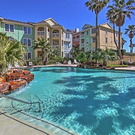 Colorful Galveston Retreat Steps From Beach And Pool Exterior foto
